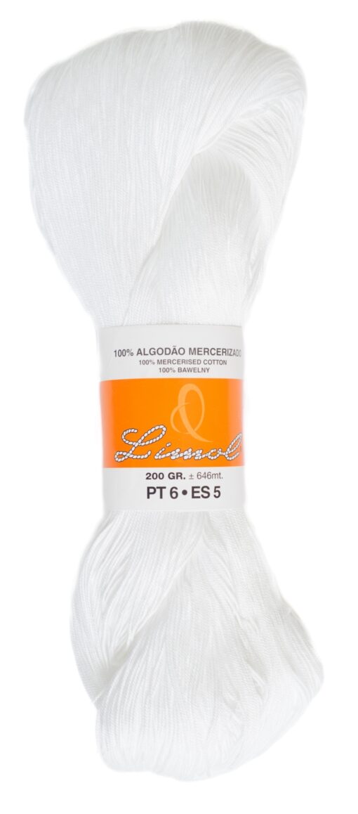 Limol Fio 100% Algodão Mercerizado Cinta Laranja (200g)