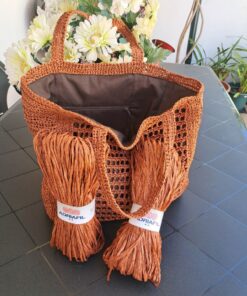 Adriafil fio de Rafia 100% vegetal